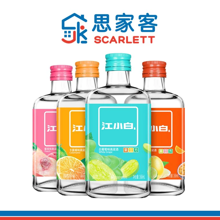 Jiang Xiao Bai Guo Li Fang Bai Jiu 江小白 果立方白酒 168ml