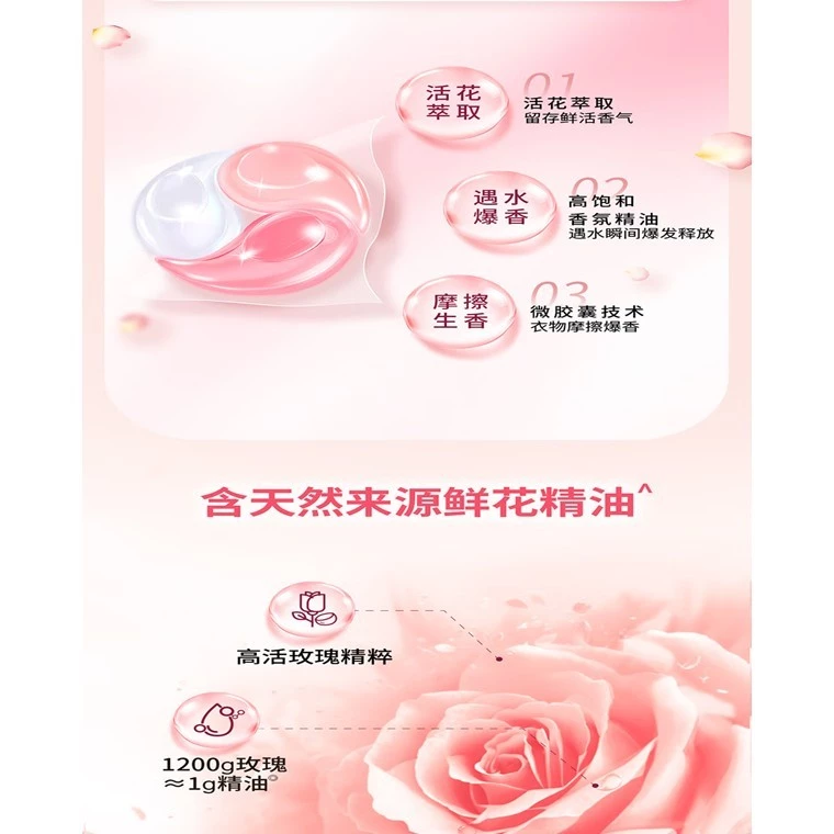Jierou C&S Scented Capsule Detergent 洁柔香氛洗衣凝珠 - Image 4